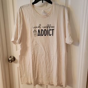 Iced Coffee Addict Top
